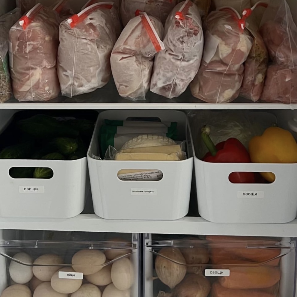 Расхламление морозилки